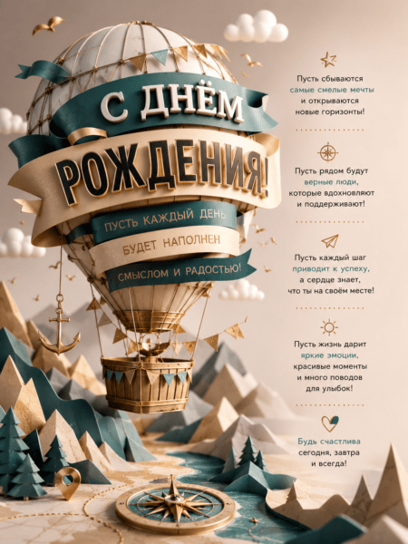 С днём рождения — к новым горизонтам!